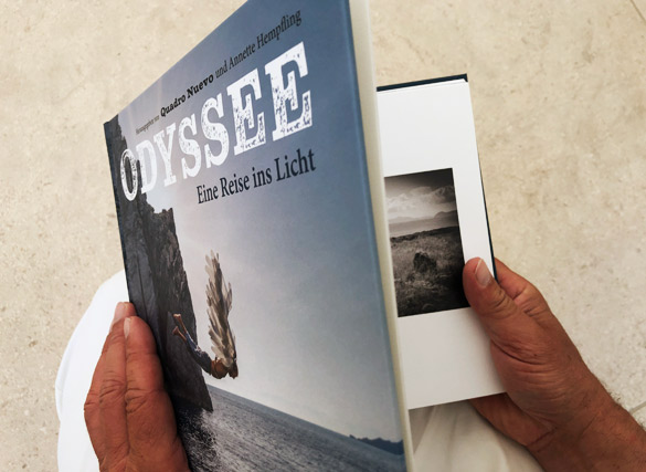 Quadro Nuevo - Buch ODYSSEE, Eine Reise ins Licht