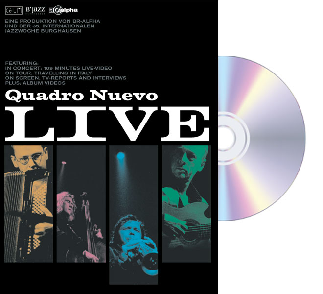 DVD Quadro Nuevo LIVE