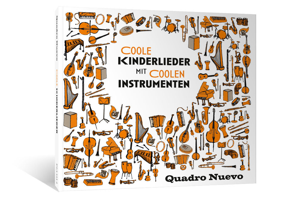 CD Quuadro Nuevo Coole Kinderlieder mit coolen Instrumenten
